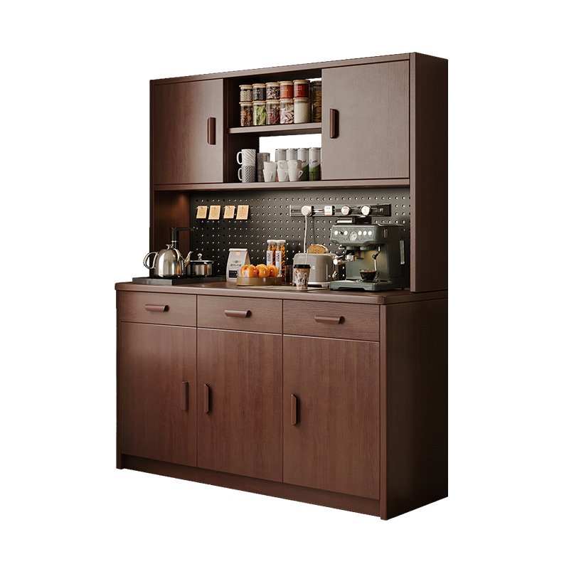 Wine Cabinet Sideboard Cabinet Wall-to-wall Integrated Cabinet Household Kitchen Dining Cabinet Living Room Storage Cabinet Storage Cabinet Tea Cabinet