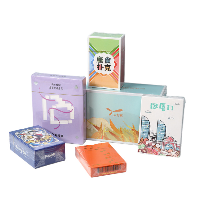 Advertising Playing Cards Gifts Poker Egg Playing Cards Special Black Core Paper Egg Playing Cards Custom Wholesale