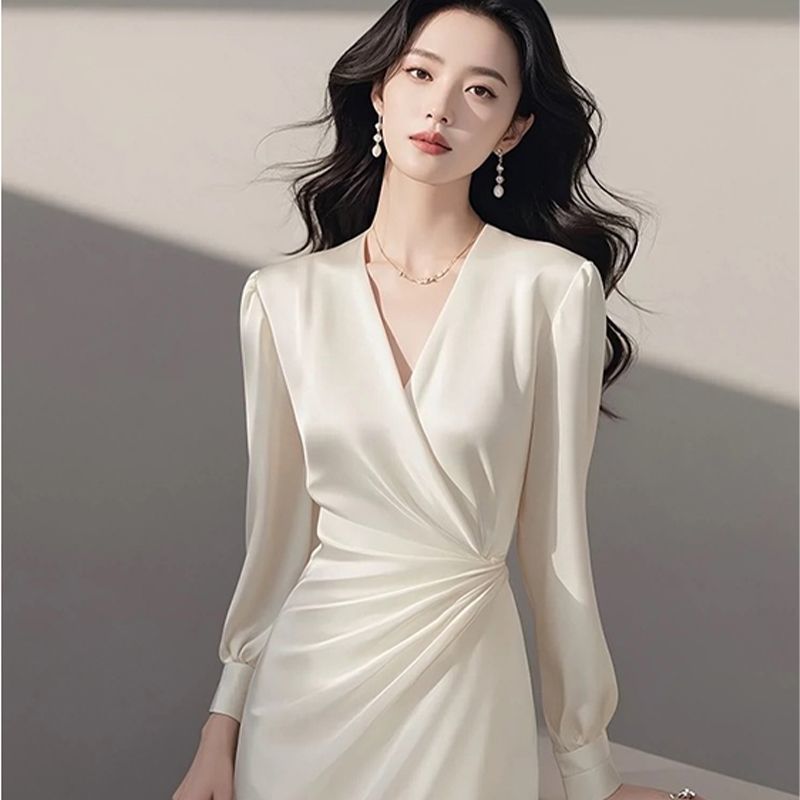 Clothing Pattern Cutting Diagram 3791 Elegant Waist Dress Cutting Pattern DIY Sample 1:1 Design