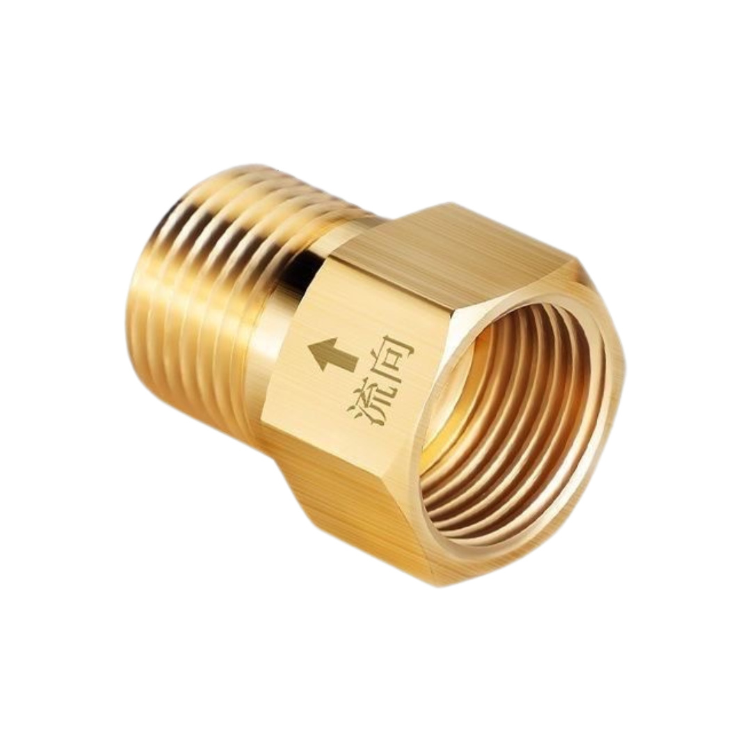 Toilet check valve toilet water pipe toilet anti-reverse water flow meter water heater sewer check valve