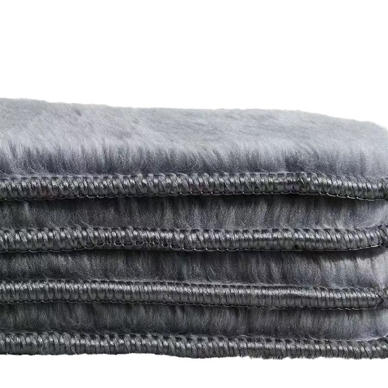 Factory wholesale warm insoles men's wholesale imitation rabbit fur plush insoles winter men's and women's sports winter cotton insoles