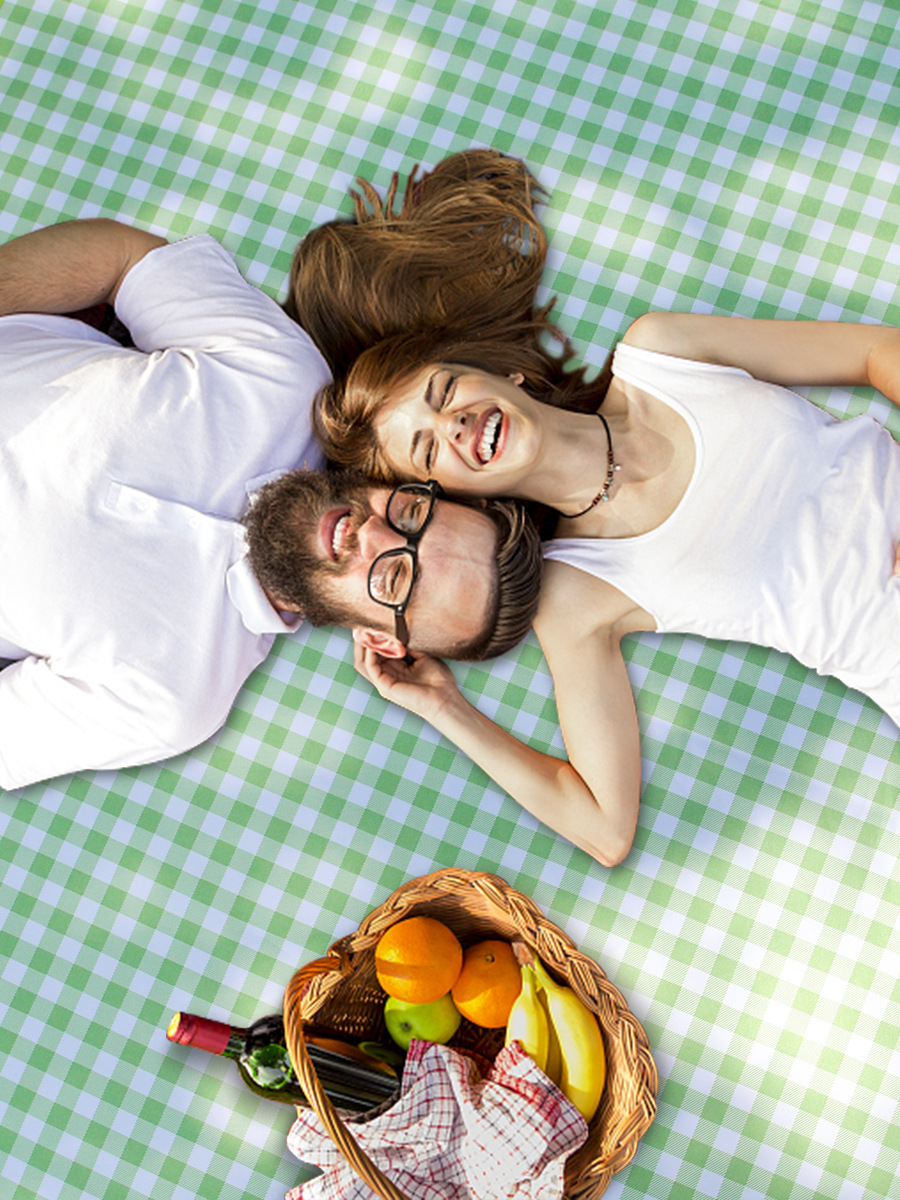 Oxford Cloth Picnic Mat Moisture-Proof Picnic Blanket Outdoor Beach Mat Camping Tent Floor Mat Picnic Cloth Leisure Waterproof