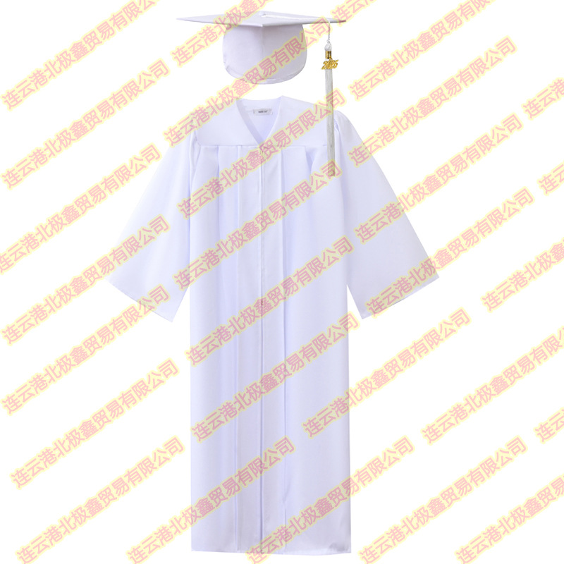 Cross-Border Amazon American College Student Bachelor's Uniform, Adult Graduation Dress Suit, Doctor's and Master's Uniform
