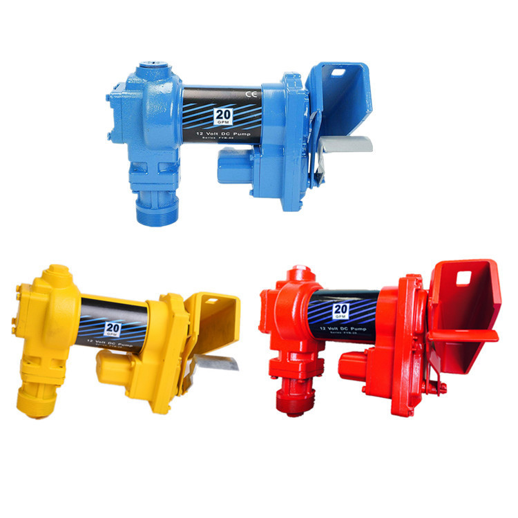 12V24V oil well pump explosion-proof electric DC self-priming diesel gasoline dispenser pump formal explosion-proof certificate