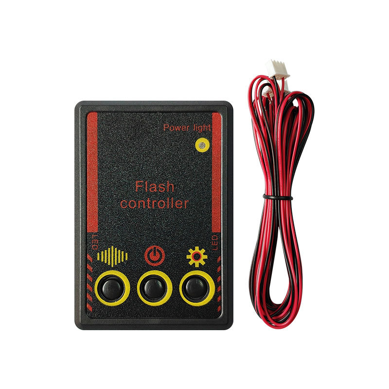 Bo Control Left and Right to Flash Pilot Light Controller Truck Crane Decorative Light Warning Light 12-24V Retrofit and Upgrade