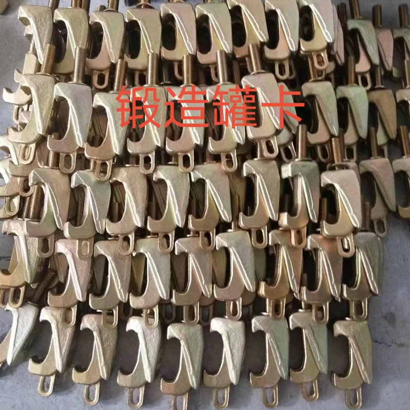 Tank Card M12-24 Forging Galvanized Tank Card Glass-lined Reaction Kettle Forging Clip Reactor Equipment Accessories Tank