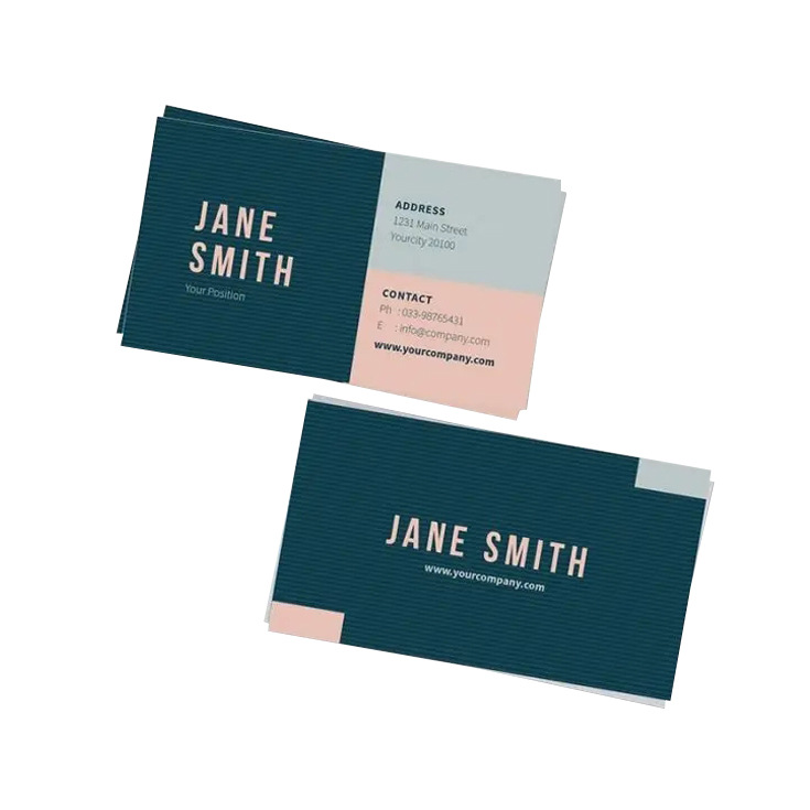 Business Card Printing Customized Special Paper Coupon Pvc Waterproof Card Free Design Hangzhou Local Production