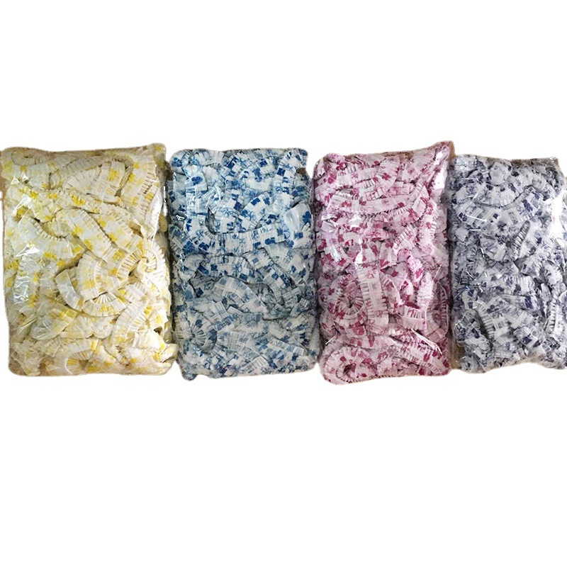 Factory direct supply shower cap disposable shower cap strip shower cap printed shower cap flower shower cap plastic shower cap PE shower cap