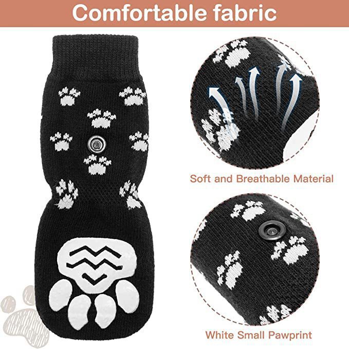 Cross-border Explosions Pet Socks Foot Cover Cat Dog Socks Outdoor Non-slip Waterproof Footwear Large and Small Dog Dog Shoes