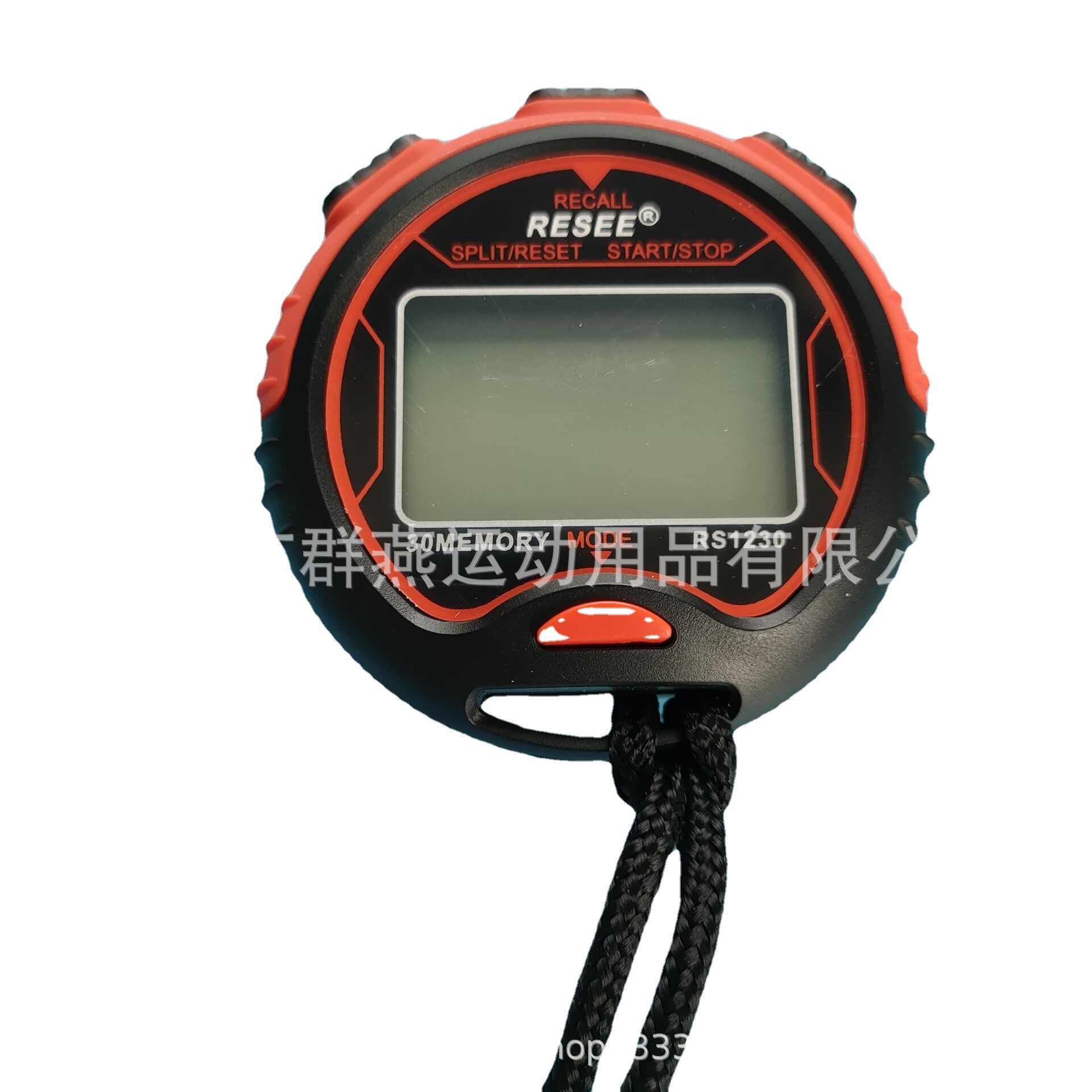 Electronic stopwatch timer sports fitness student competition running track and field training swimming referee waterproof stopwatch