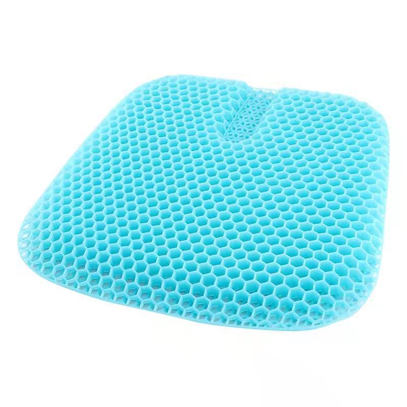 New four generations summer breathable gel cushion egg honeycomb cushion car office cushion chair cushion cool ice pad