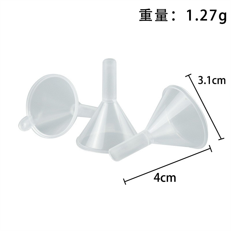 Plastic Dispenser Mini Funnel Pp Perfume Dispenser Small Funnel Mini Toner Cosmetics Dispenser Tool