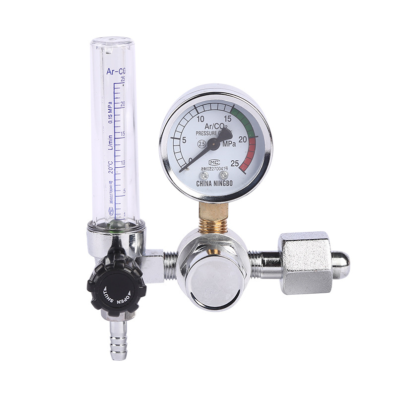 Supply argon pressure reducer gas pressure reducing valve steel cylinder pressure reducing valve argon meter argon welding table wholesale