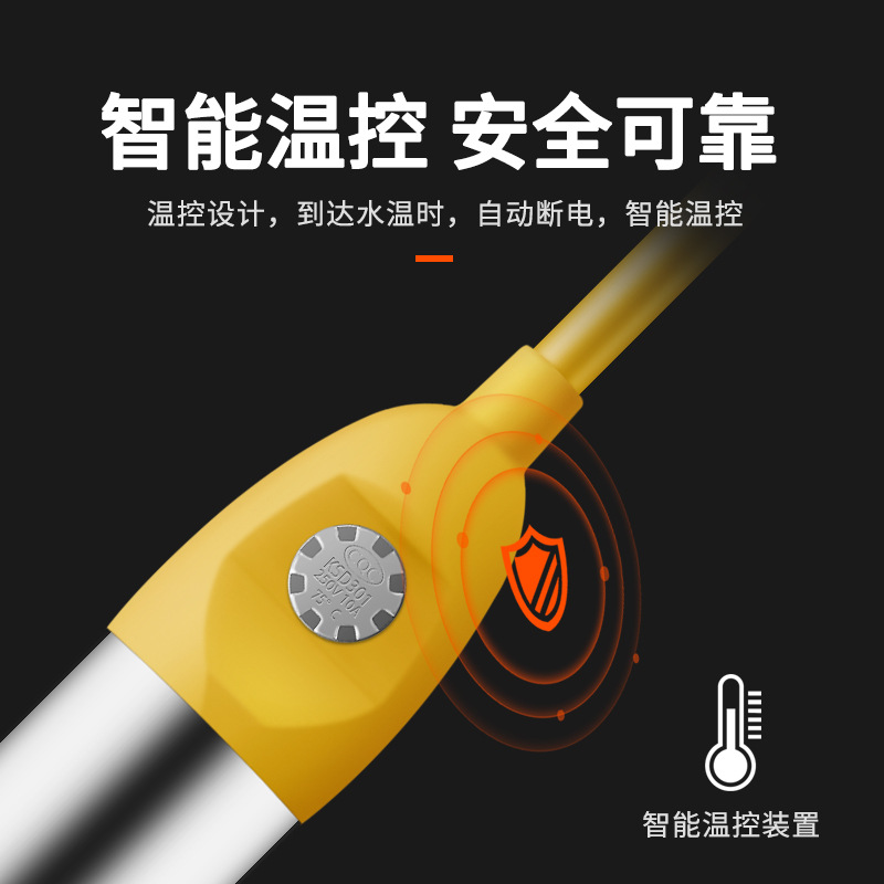 European Standard Hot and Fast Heating Rod Automatic Power Off Stainless Steel Anti-Scalding Heating Rod Us Standard Hot and Fast Water Boiler Wholesale