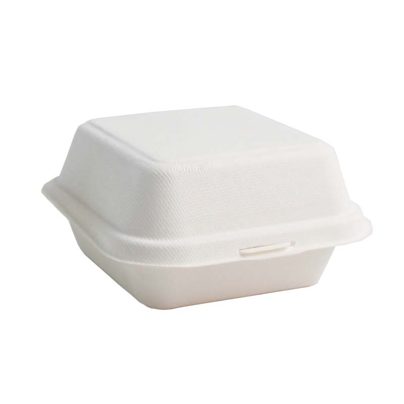 Disposable Internet Celebrity Pulp Hamburger Box Baking Packaging Cake Shufulei Lunch Box Tiramisu Packing Box