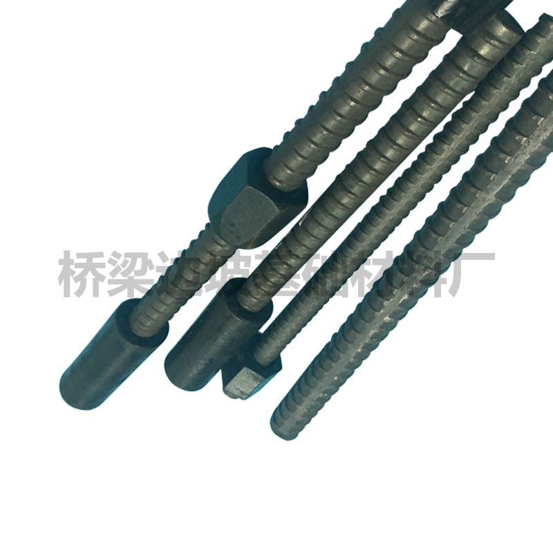 Finely Rolled Threaded Steel Psb830 1080 Finely Rolled Threaded Steel Nut Epoxy Coated Steel Anti-Floating Anchor Rod