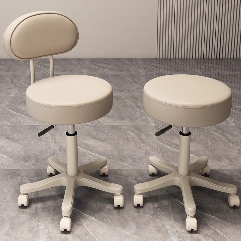 Парикмахерский стул с подъемом и поворотом для салона красоты, специальный стул для мастеров маникюра и макияжа