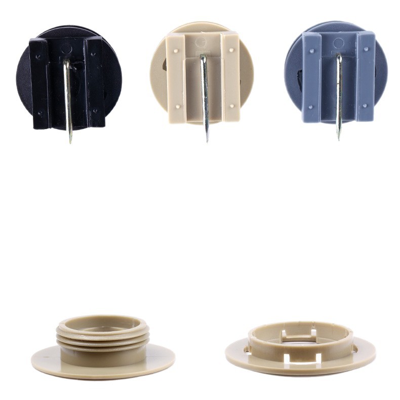 In-Stock Black Car Floor Mat Fixing Clips Cross-Lock Rotating Universal Clips Car Floor Mat Fasteners Carpet Anti-Slip