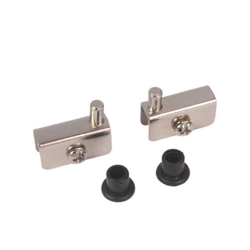 Simple acrylic hinge hinge plexiglass small door clip upper and lower hinge