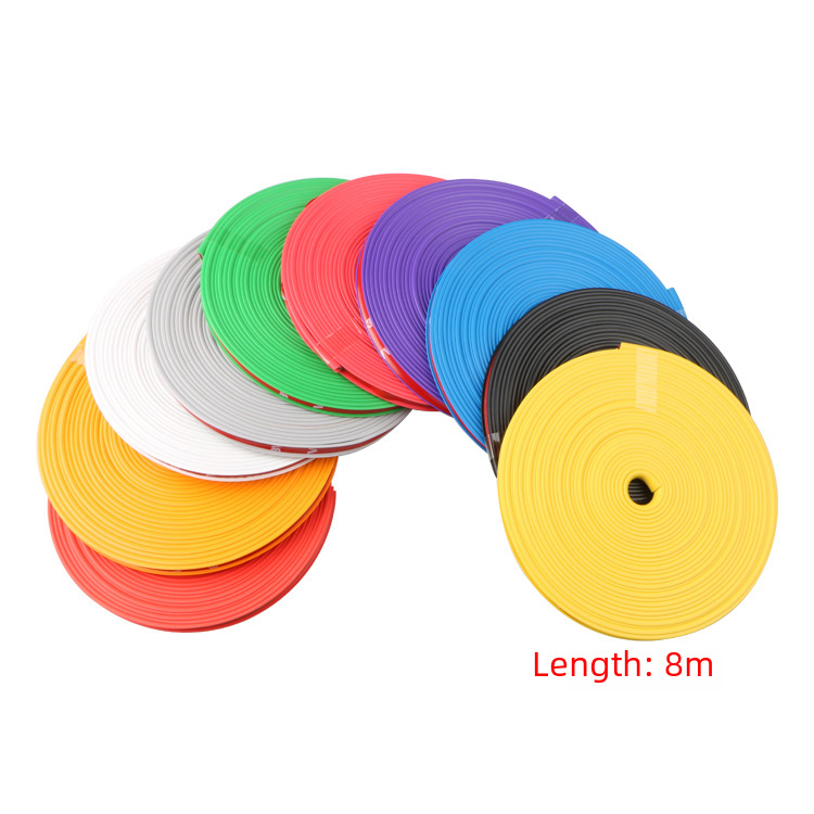 Car Wheel hub decorative strip tire steel ring decorative sticker anti-scratch strip decorative line anti-scratch anti-collision strip protective ring