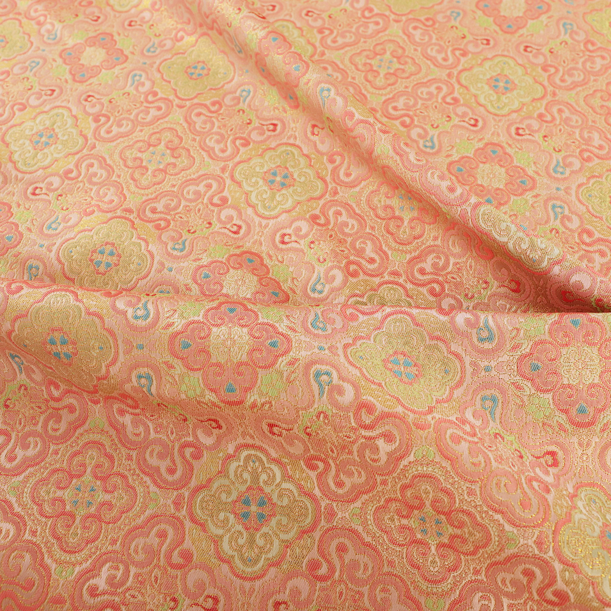 "FS129 West Building Jinhua" Guofeng Clothing Fabric Jacket Coat Imitation Song Brocade Jacquard Brocade Material