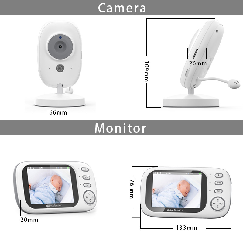 3.5 inch baby monitor baby monitor 603 upgrade camera