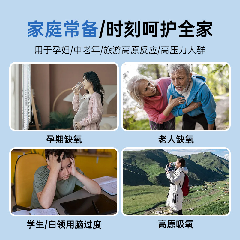 Yingqing Small Oxygen Tank Portable Medical Oxygen Bottle Elderly Pregnant Women Plateau Travel Family Emergency Oxygen Tank