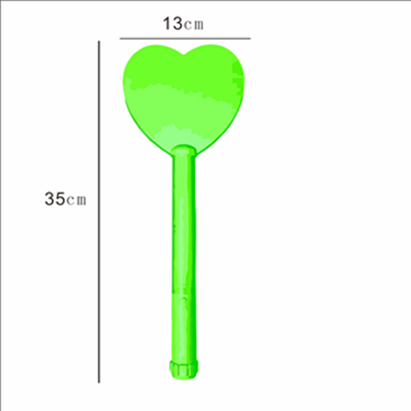 Large LED heart-shaped light stick love light stick light stick concert cheer props light card logo production
