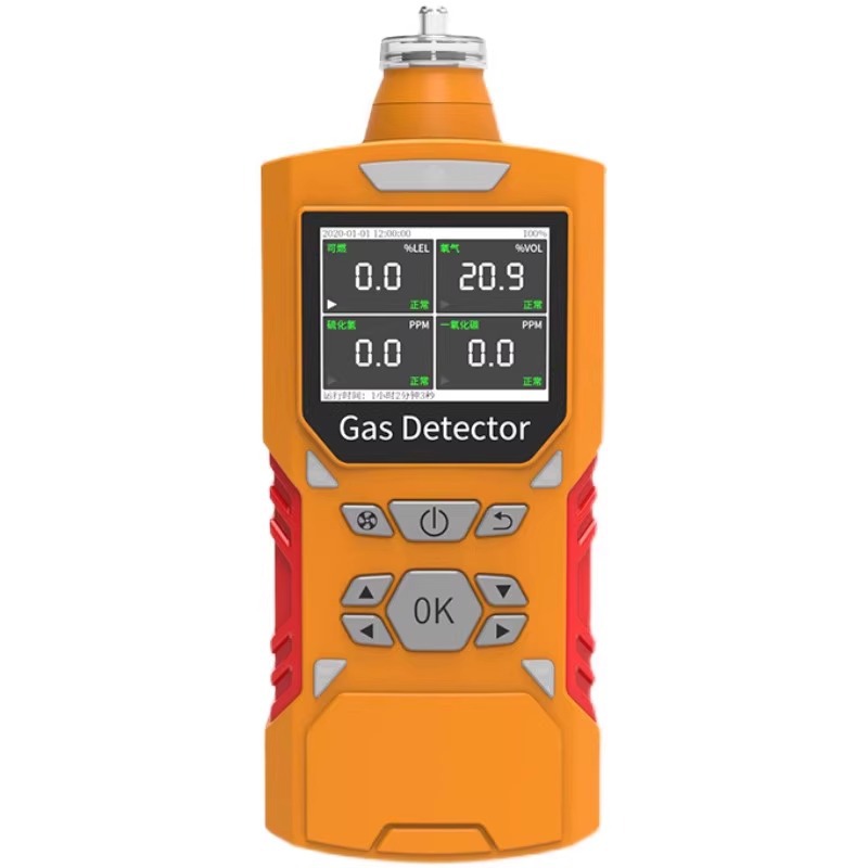 Chlorine Gas Detector Pump Suction Portable Electroplating Factory Spray Workshop Limited Space Concentration Detection Alarm