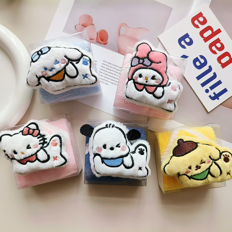 Милое полотенце Sanrio KT, свадебный подарок, детское полотенце, для полного месяца, ручной подарок, оптовая продажа