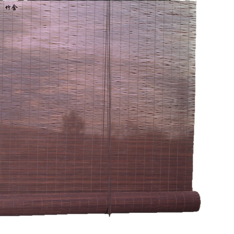 Waterproof and Mildew-Proof Bamboo Curtains, Home Balcony Sunshades, Hotel B&B Tea House Partition Curtains, Outdoor Pavilion Bamboo Curtains, Roller Blinds