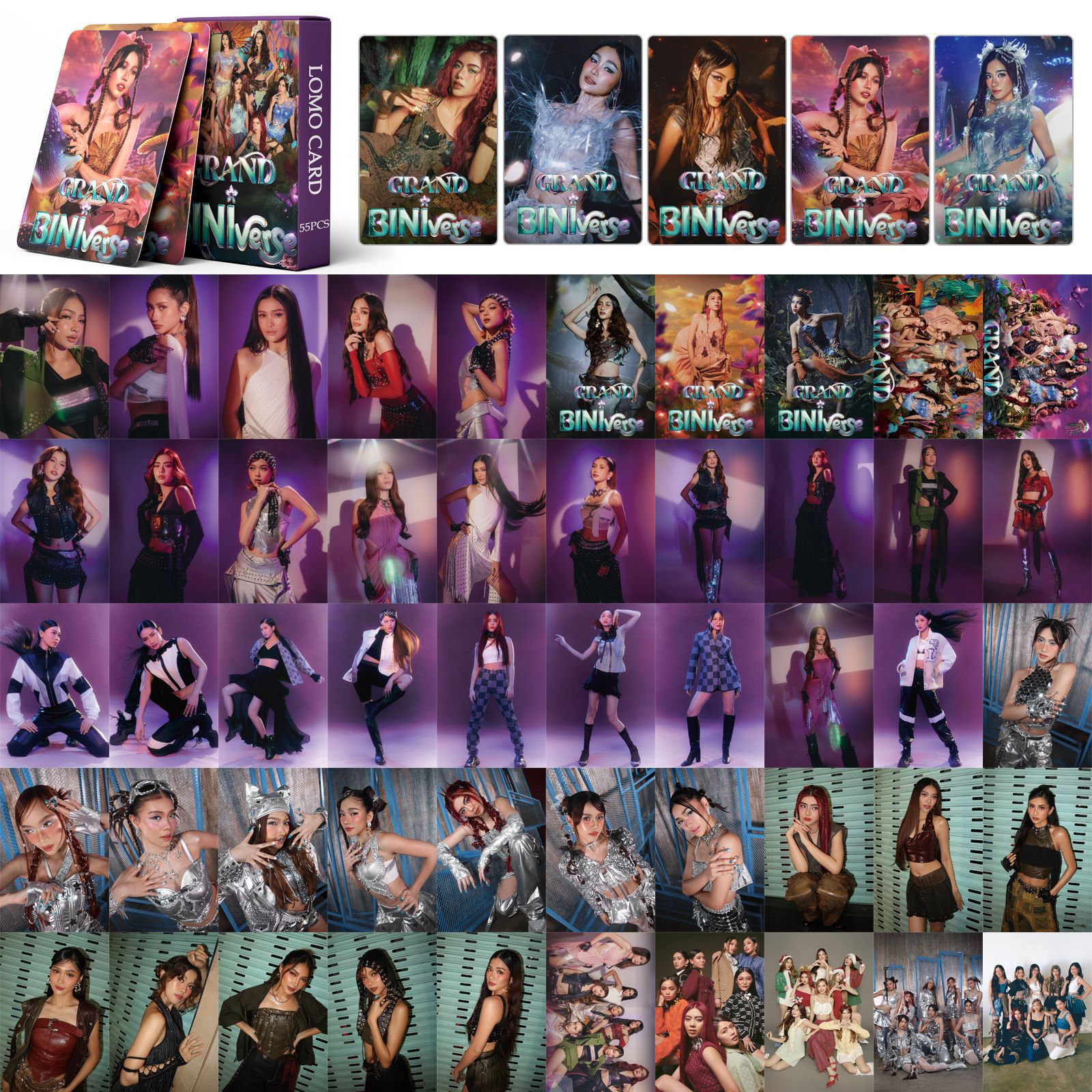 in stock 55 Filipino BINI CARDS STACEY SHEENA GWEN CARDS