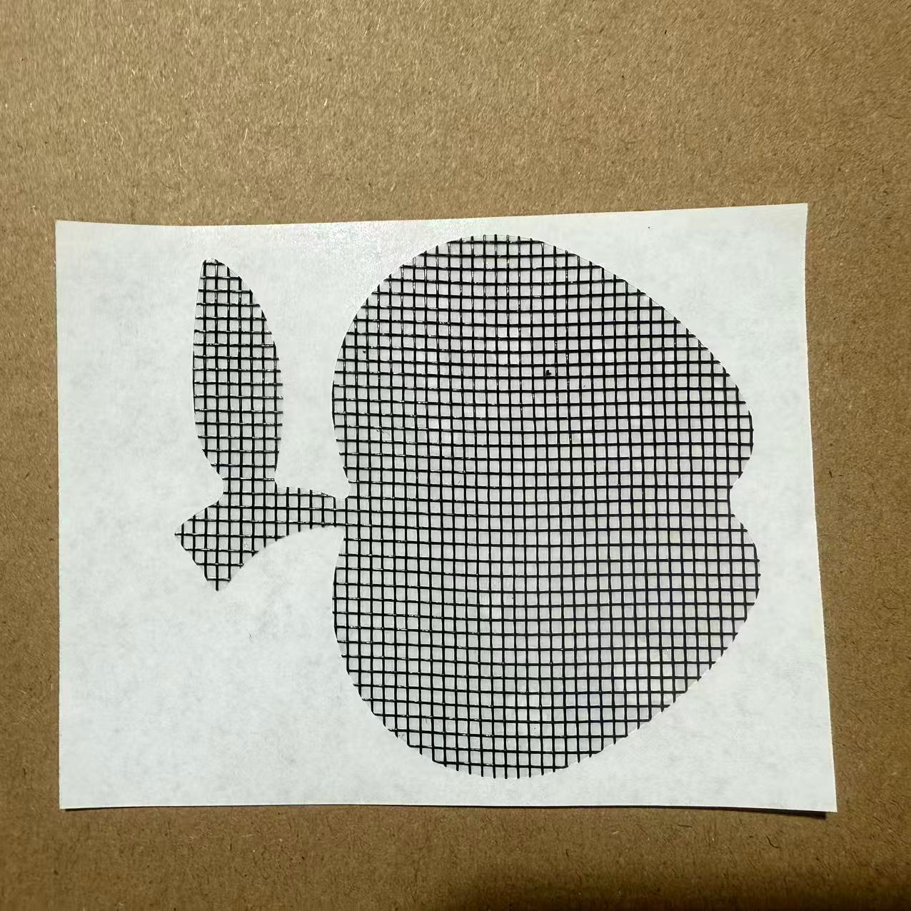 Cartoon Screen Window Leak Repair Patch Fine Mesh Window Self-Adhesive Anti-Mosquito Patch Drain Hole Leak Repair Screen Patch