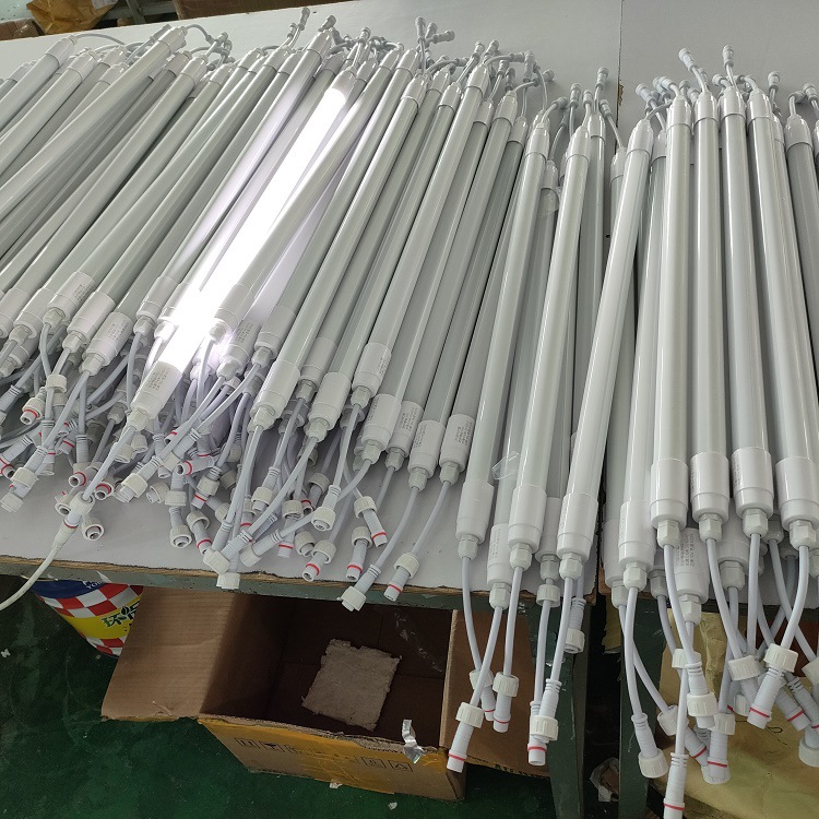 Ledt8 Waterproof Lamp Can Be Connected in Series Farm Lighting Dimming Freezer Freezer Light Box Long Cooked Food Fresh Light