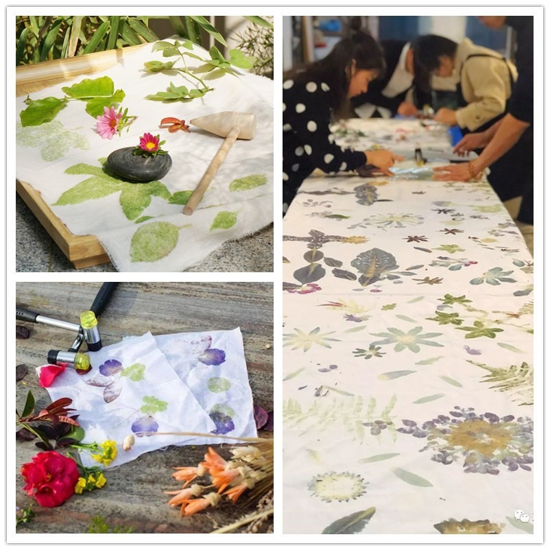 Tie-dyed Cloth Pure Cotton Tuo-dyed Square Square Square Plant-dyed Handkerchief Knock-dyed Pure Cotton Pure White Blue-dyed White Cloth for Kindergarten