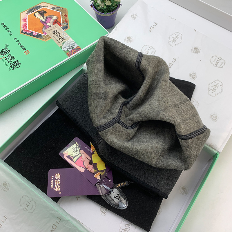 300g Silk Skin-Nourishing Fleece-Lined Leggings Thermal Pants Winter Thermal Cotton Integrated Pants Cotton Pants Footed Leggings