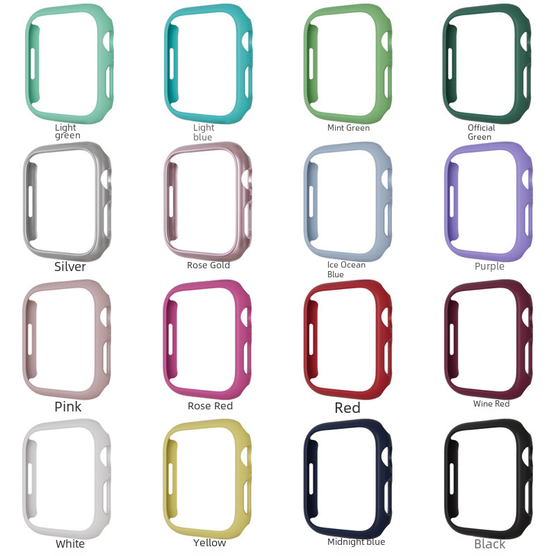 Suitable for Apple Watch Protective Case Iwatch10 Protective Case Apple Watch789Pc Cut Out Watch Case