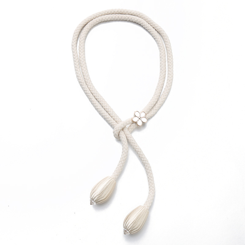 Curtain tie rope wholesale creative adjustable Oxford cotton rope curtain buckle pull-up drawstring curtain accessories