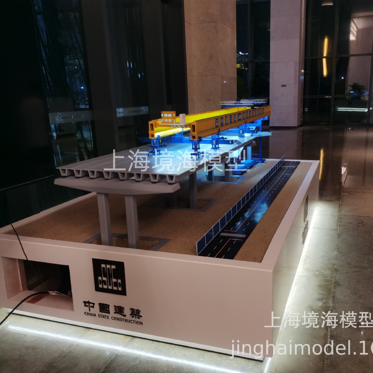 Машина для строительства мостов модель интеллектуальной строительной машины Китая