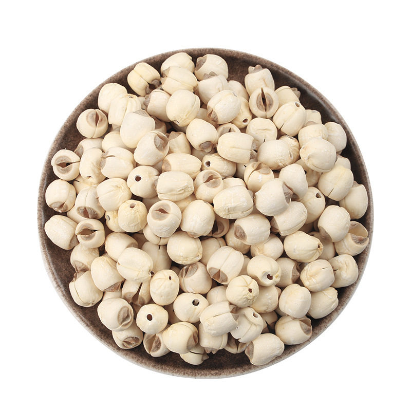 Huiwu Di Coreless Peeled White Lotus Seeds, Dried Goods, Freshly Peeled and Coreless Lotus Seeds, Bulk, Sulfur-Free, Direct from the Source Factory