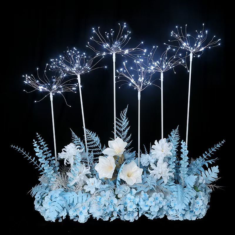 Wedding Props Fireworks Spark Floor Insert Lamp Wedding Ceiling Stage Decoration Road Lead Lamp Fireworks Lamp Floor Insert Road Lead