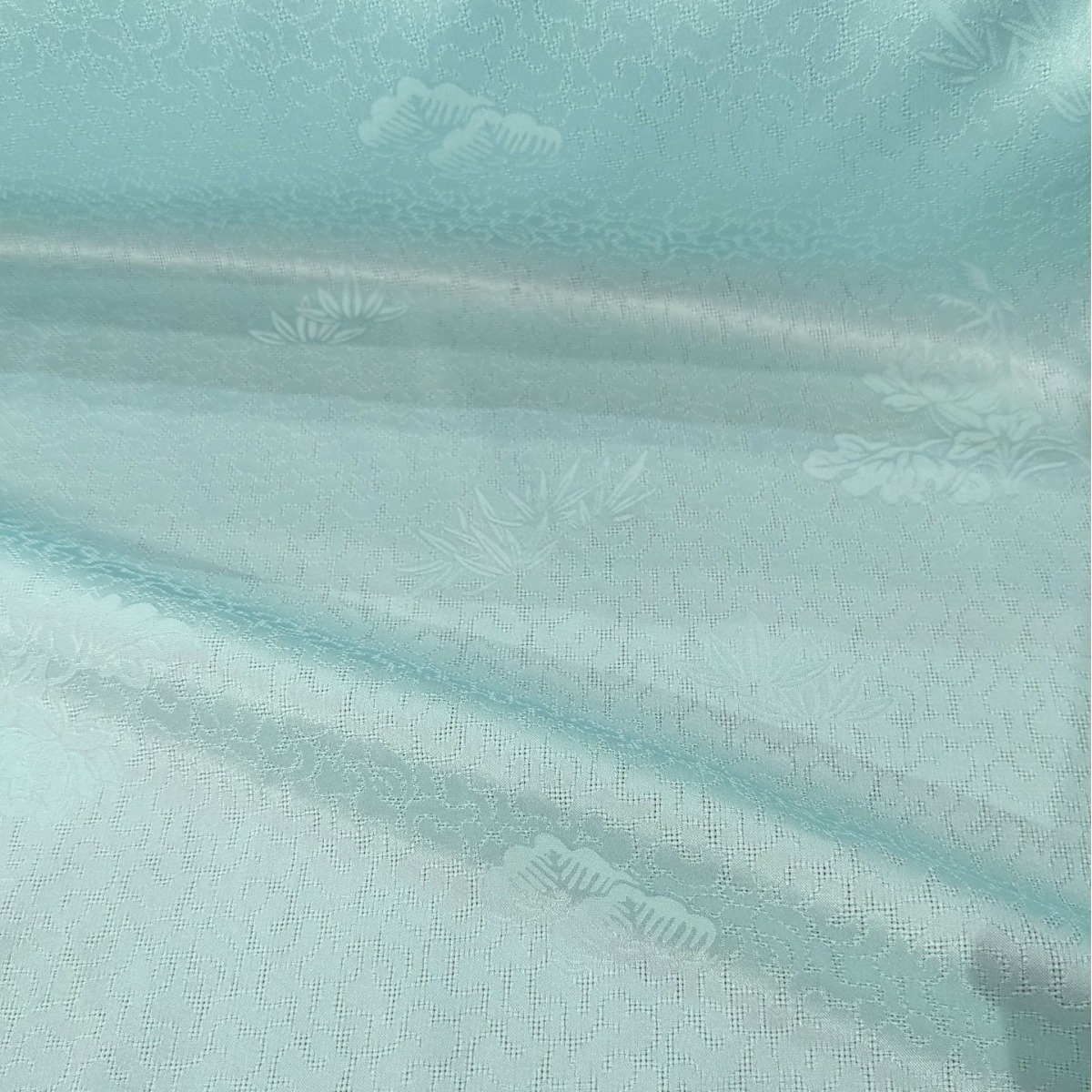 Шелковый жаккардовый атлас с растяжением, 19 момми, ширина 140 см, для весны и лета