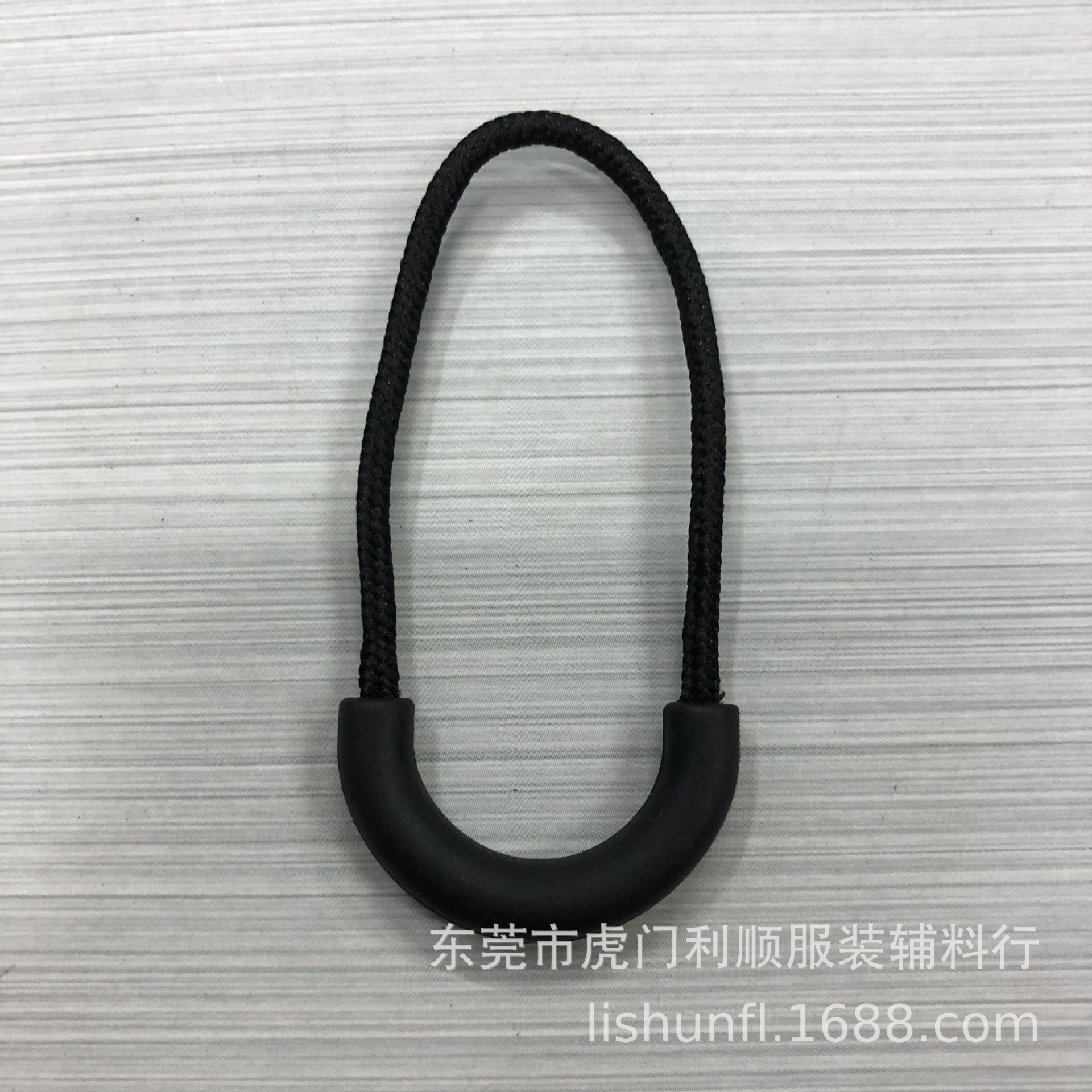 Затяжка U-образной формы с хвостиком для багажа и одежды, пластиковая затяжка для молнии