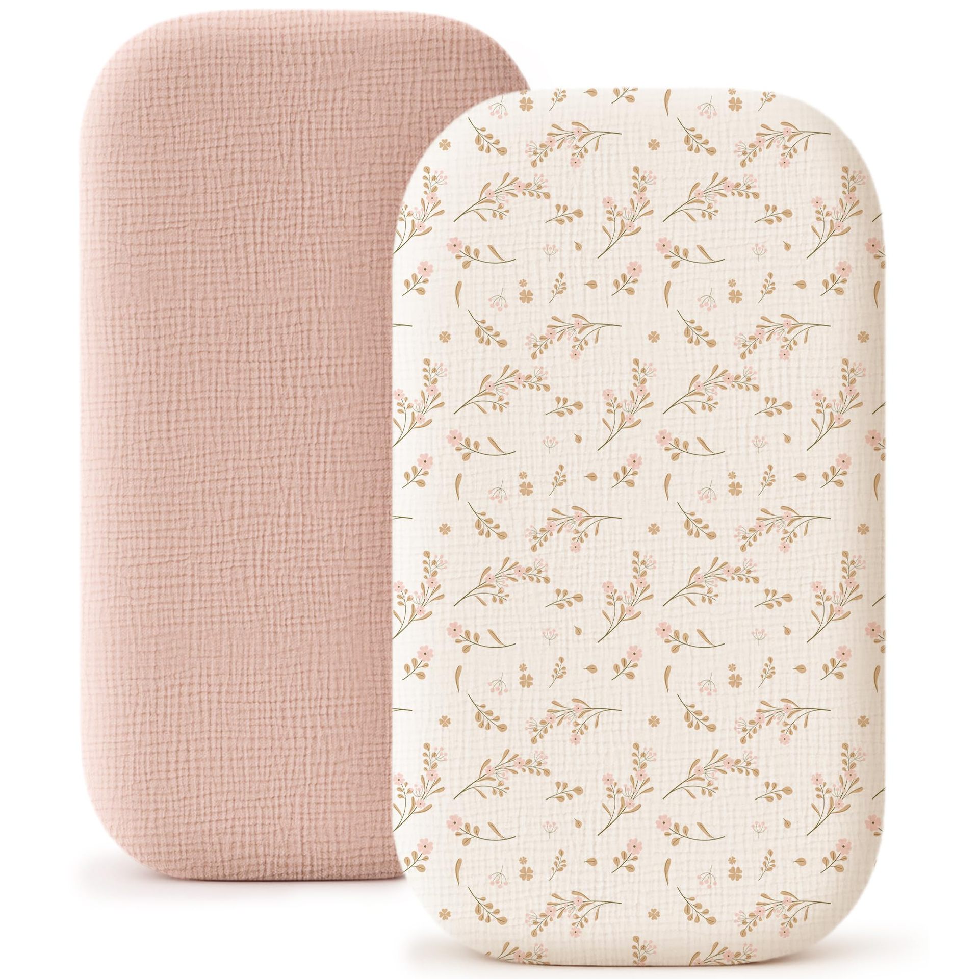 Manufacturer's Best-Selling Printed Cradle Bed Sheet Nursing Table Replacement Cover Suitable for Multi-Size Printed Gauze Pure Cotton Removable