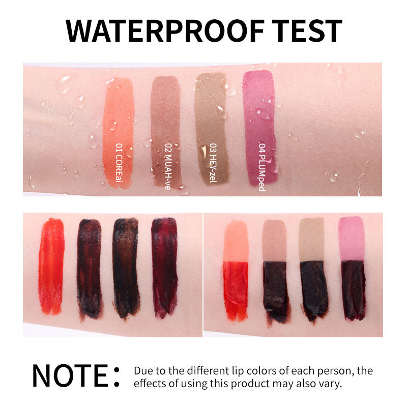 Cross-border exclusive for explosive CosSkin tear lip glaze waterproof velvet matte easy to color wholesale Lip Glaze