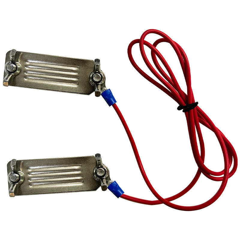 Livestock and Pasture Digital Fence Stainless Steel Clip Electric Belt Connector M8M6 Terminal Accessories Manufacturer Supply Direct Sales