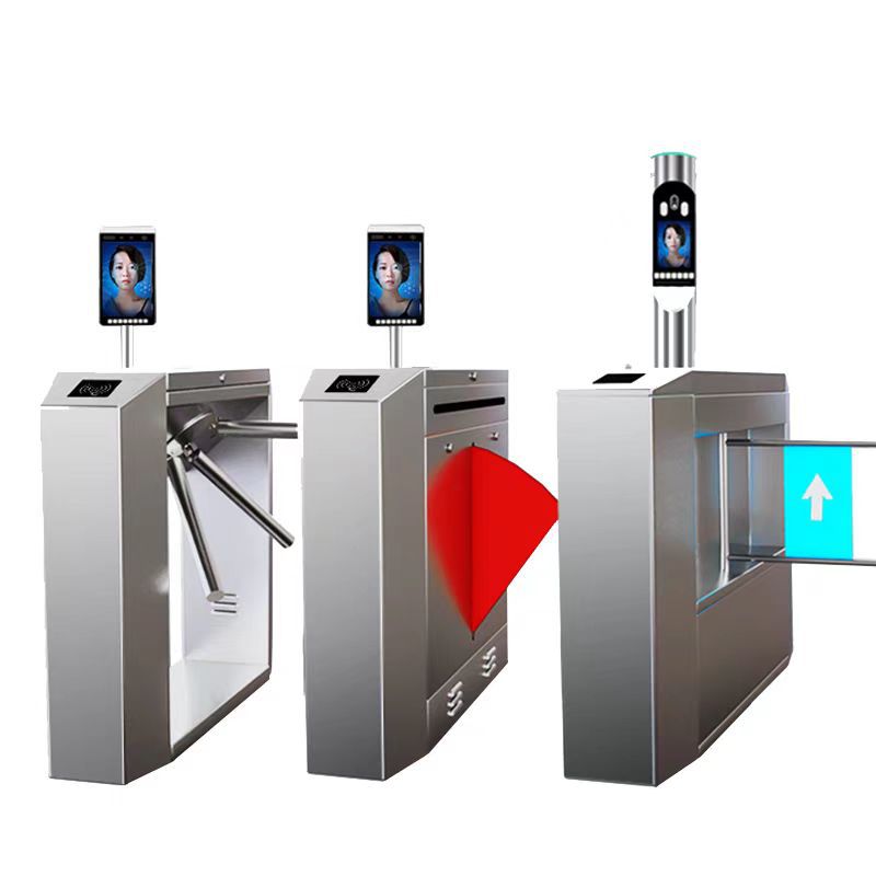 Intelligent Swing Gate, Face Recognition Gate, Access Control System, Pedestrian Gate, Construction Site Anti-Collision Gate, Stainless Steel All-In-One Machine