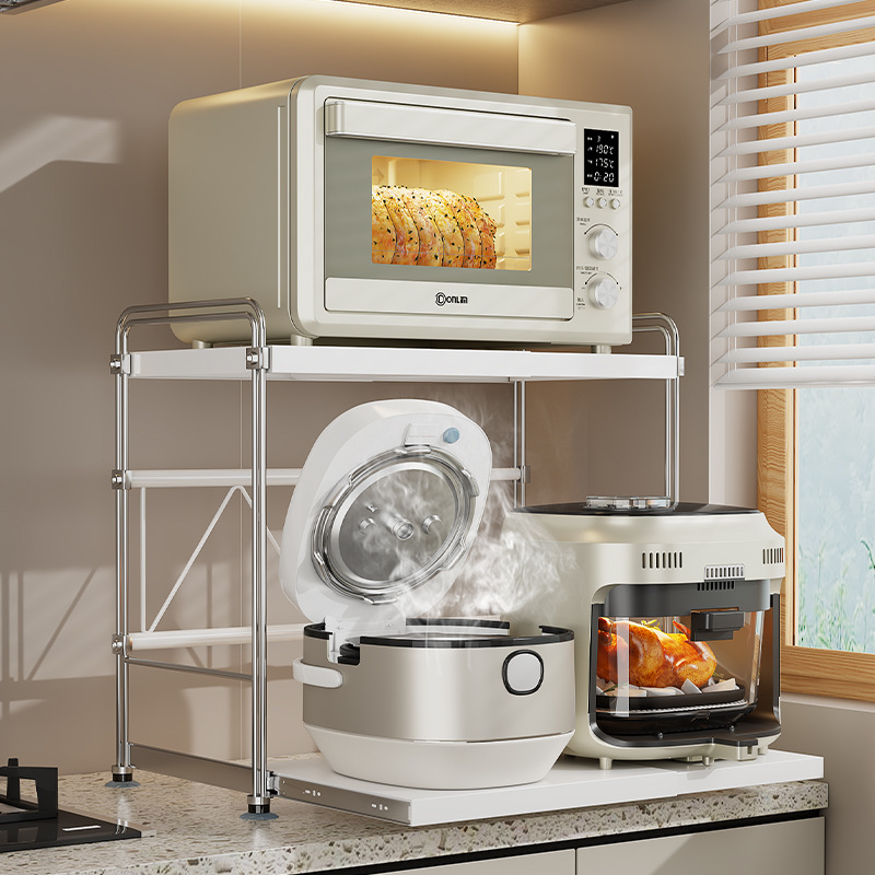 Многофункциональная решетка для хранения рисоварки кухонная подставка для микроволновой печи настольный прибор горшок печь съемная решетка для хранения