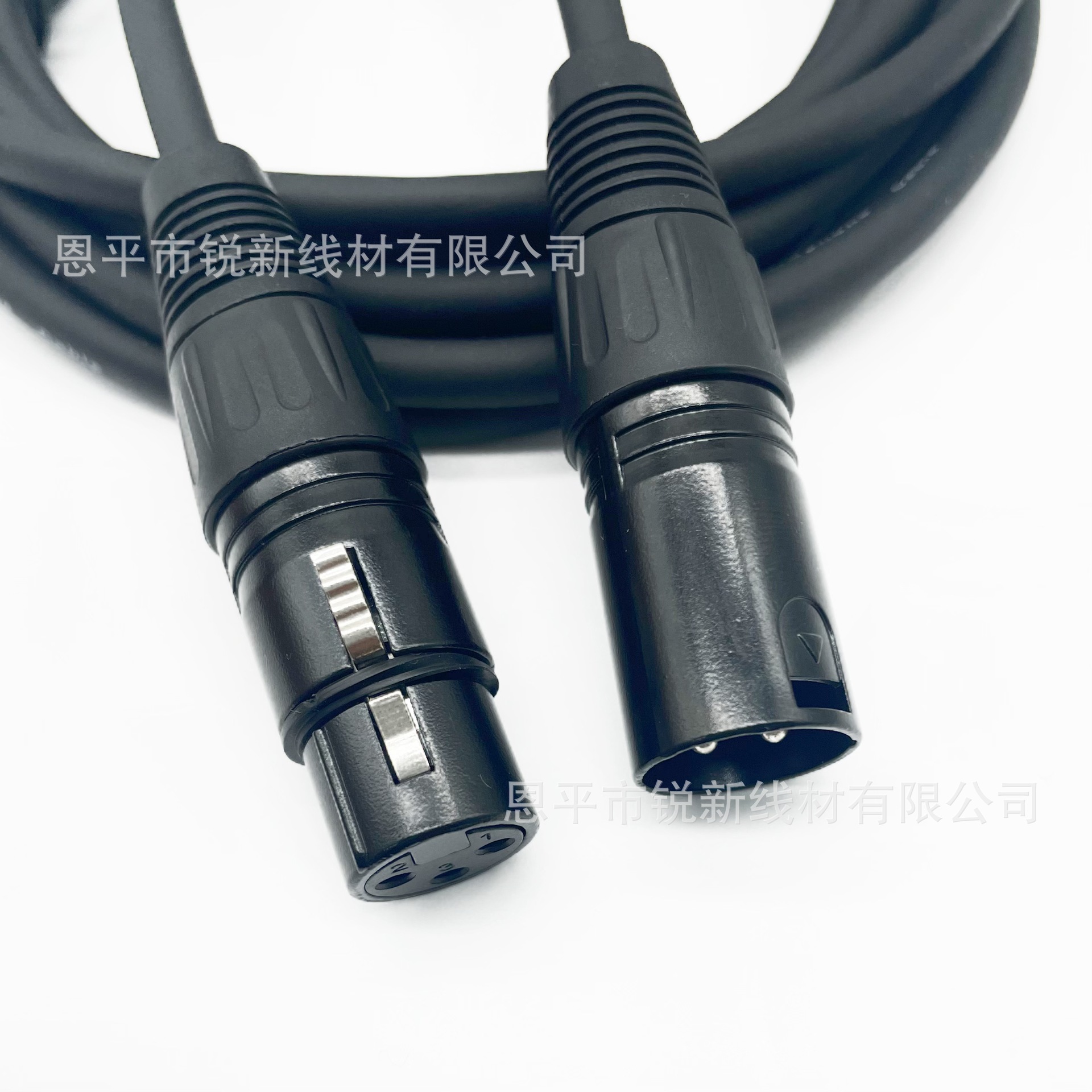 Canon line male-to-female microphone line big three-core XLR Canon line cross-border audio line stage amplifier connection line