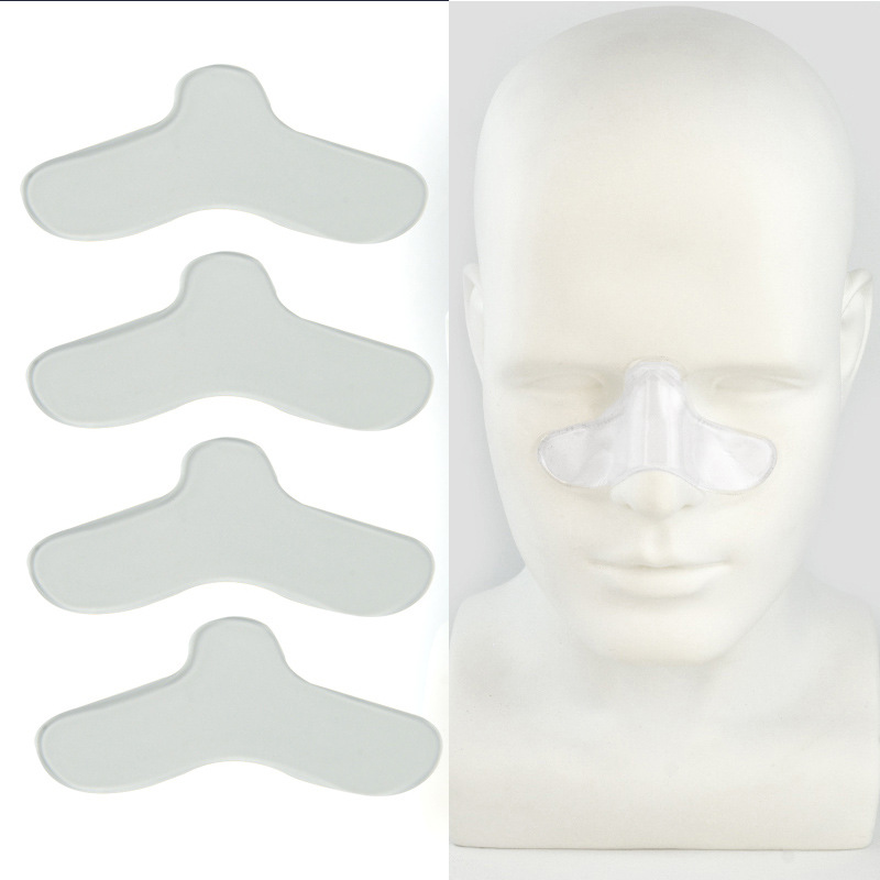 Cpap Silicone Buffer Pad Ventilator Mask Nose Pad Gel Nose Bridge Pressure Reducing Patch Anti-Indentation Nose Patch Accessories in Stock